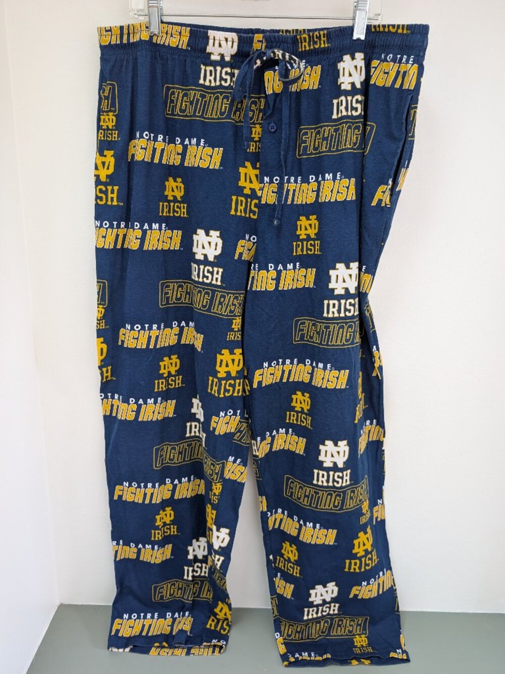 Notre Dame Fighting Irish Men's Pajama Bottoms - Size XL